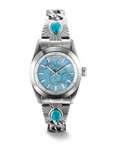 THOMAS SABO Elyndra Watch with turquoise dial 36 mm