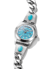 THOMAS SABO Elyndra Watch with turquoise dial 36 mm