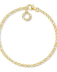 Thomas Sabo Charm Bracelet "Classic Fine Link" Gold Plated