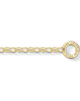 Thomas Sabo Charm Bracelet "Classic Fine Link" Gold Plated