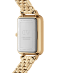 Daniel Wellington Quadro Roman Numerals 20x26 5-Link G White Watch