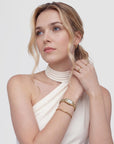 Daniel Wellington Bound Mini 3-Link Gold