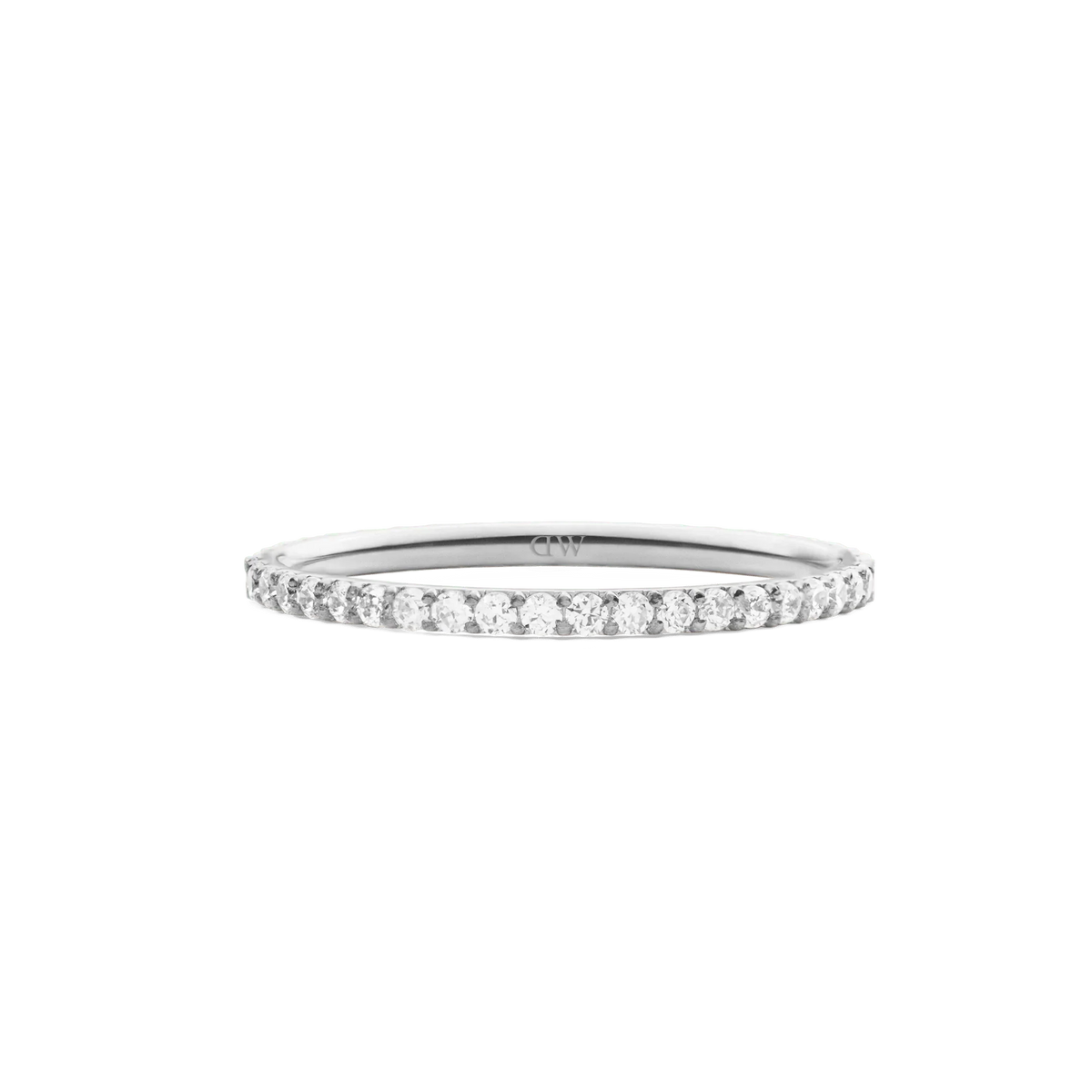 Mirelle Eternity Ring Silver 1.4 mm