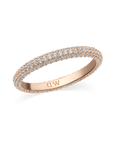 Daniel Wellington Pave Ring Rose Gold 3 mm