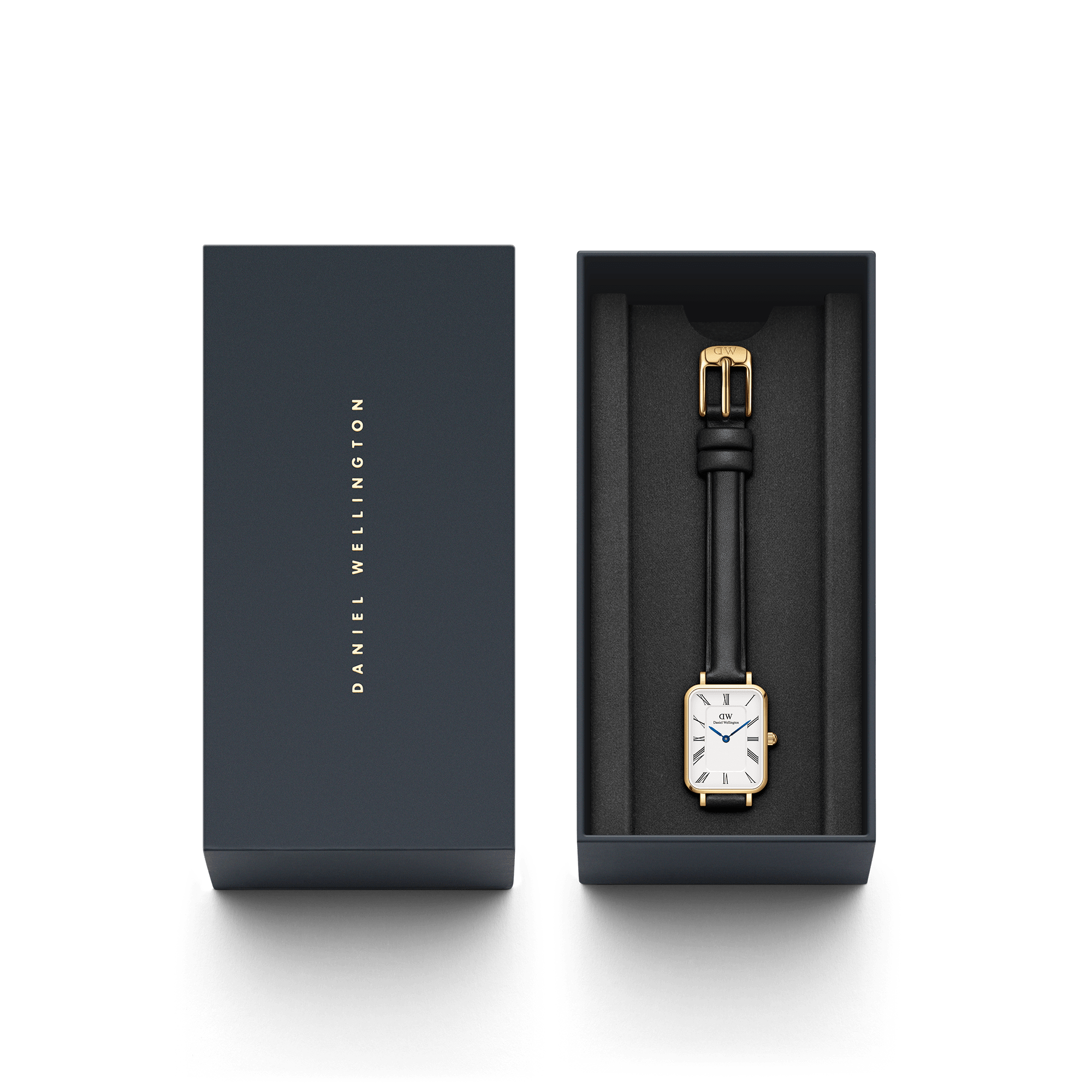 Daniel Wellington Quadro Roman Numerals 20x26 Sheffield G White Watch