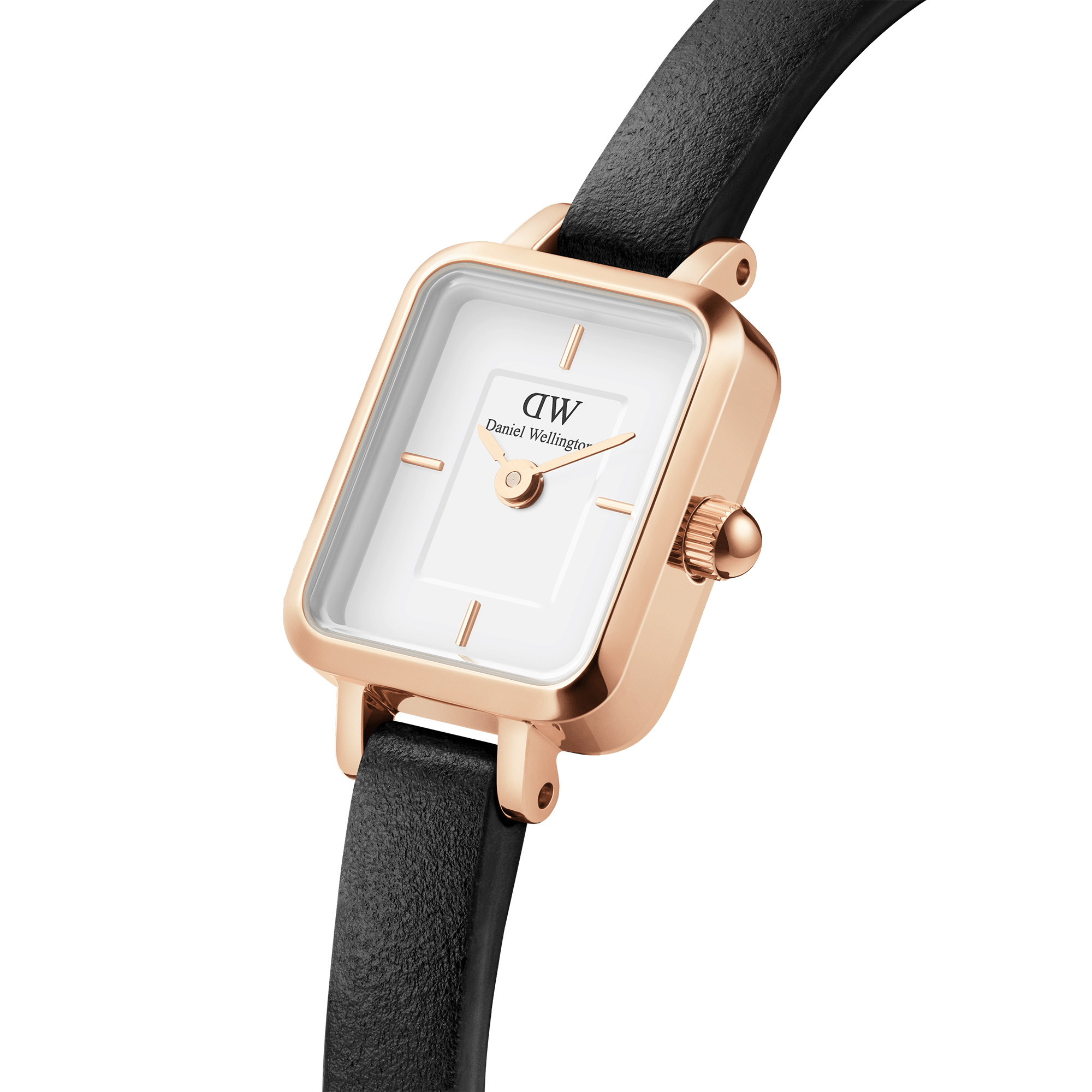 Daniel Wellington Quadro Mini 15x18 Sheffield RG White Watch