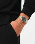 Daniel Wellington Classic Multi-Eye 40 Evergold G Onyx Watch