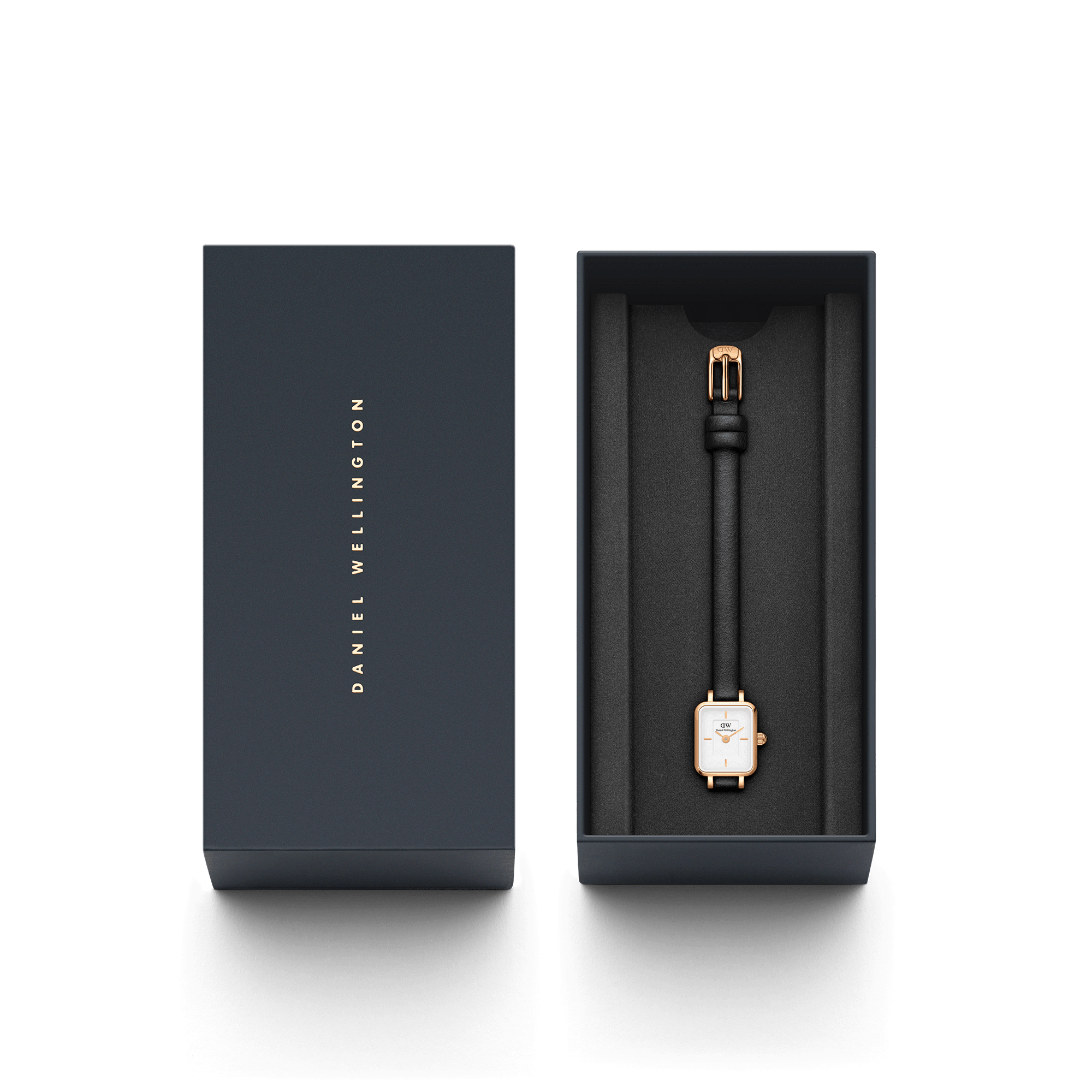 Daniel Wellington Quadro Mini 15x18 Sheffield RG White Watch
