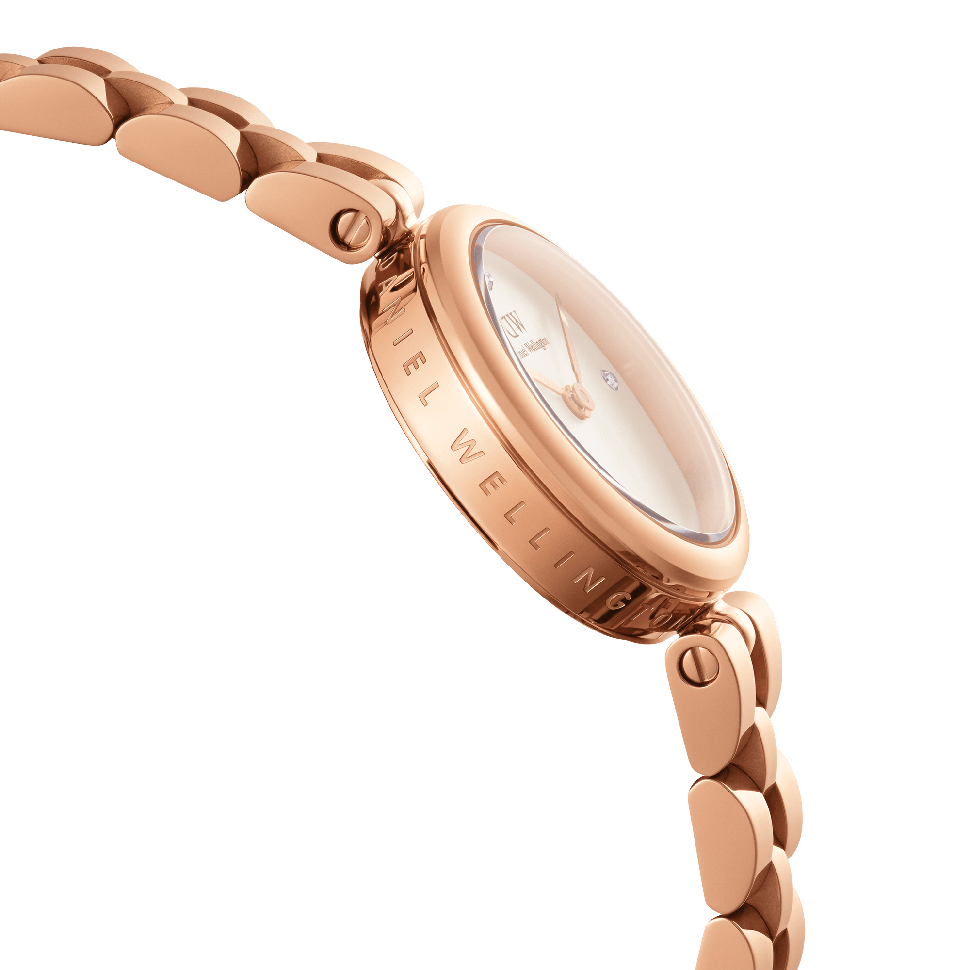 Daniel Wellington Elan Jewellery Watch 22 RG White Watch