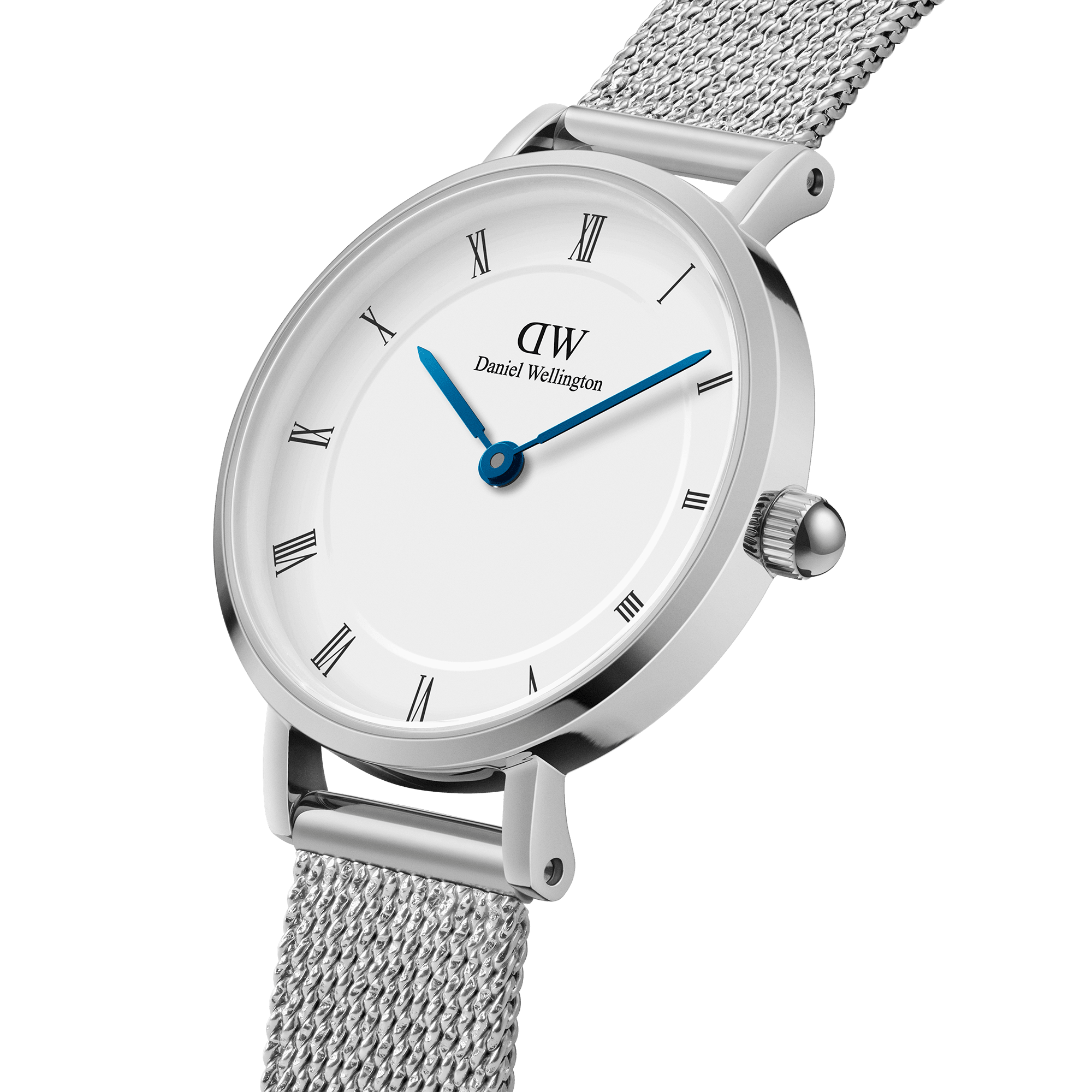 Daniel Wellington Petite Roman Numerals 28 Sterling S White Watch
