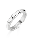 Bric Ring Icon Silver