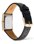 Daniel Wellington Bound Black Lizard Guilloché Gold