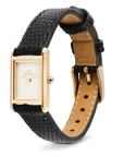 Daniel Wellington Bound Mini Black Lizard Rose Gold
