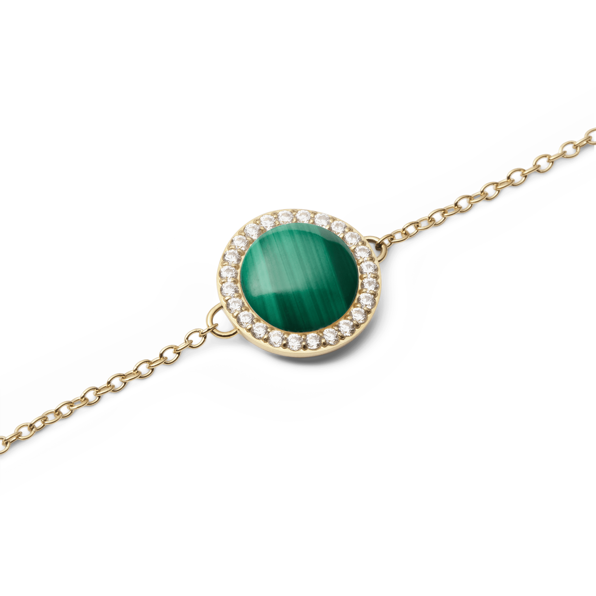 Daniel Wellington Audrey Bracelet Malachite Gold