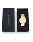 Daniel Wellington Classic Piano Link Gold Unitone Watch