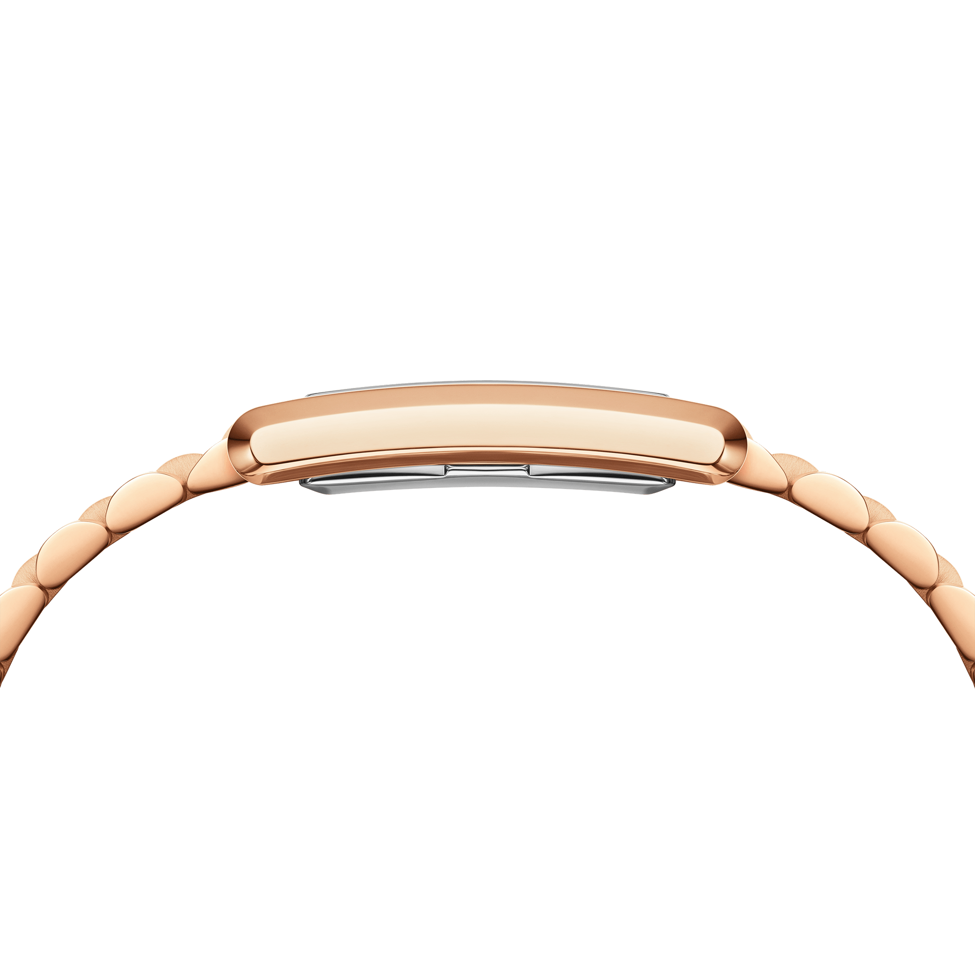 Daniel Wellington Bound 35x24 3-Link RG White Watch
