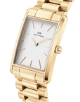 Daniel Wellington Bound 35x24 3-Link G White Watch
