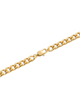 Ellipse 4mm Necklace Gold