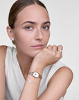 Daniel Wellington Audrey Bracelet Mother of Pearl Silver
