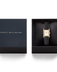 Daniel Wellington Bound Mini Black Lizard Gold