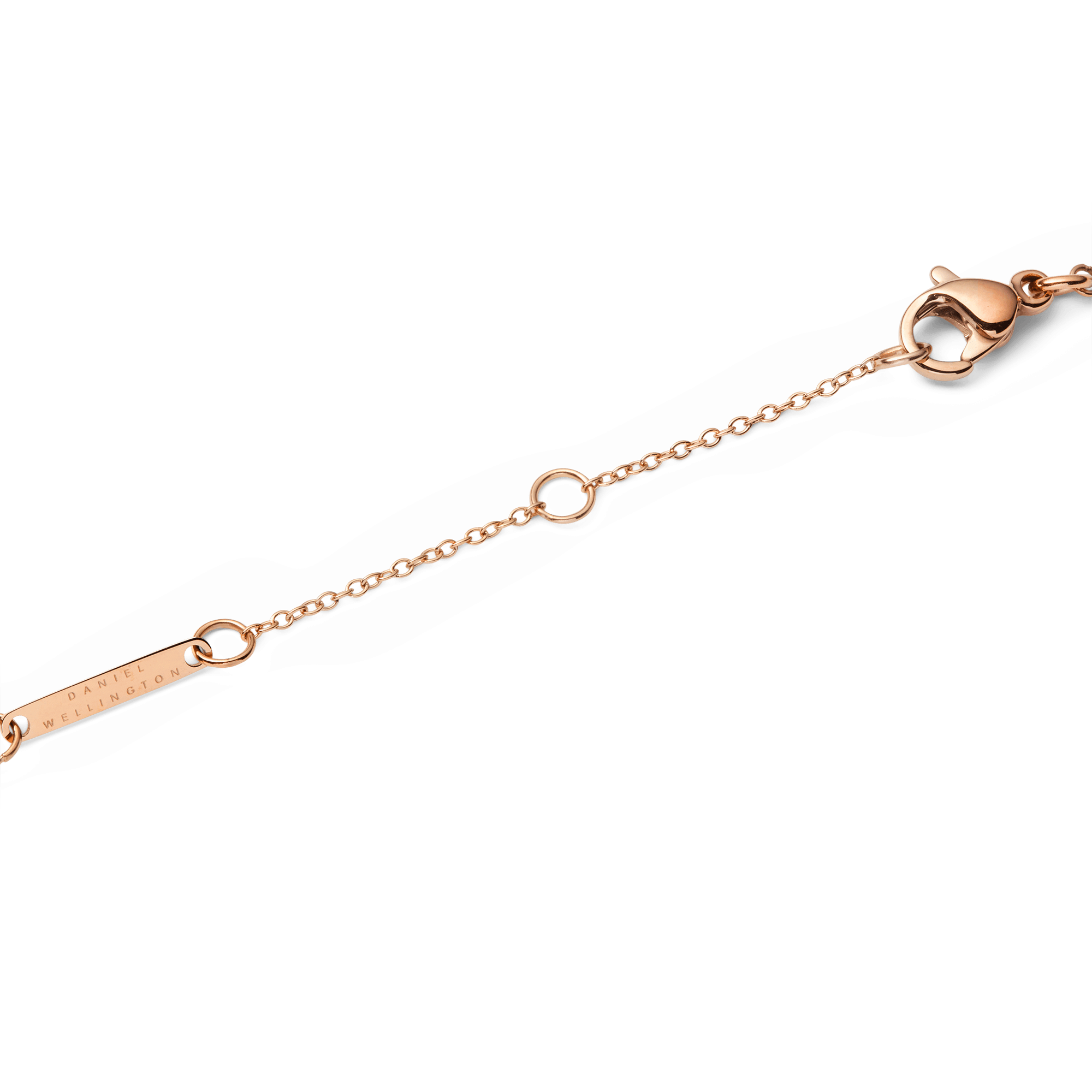 Daniel Wellington Audrey Necklace  Red Agathe Rose Gold