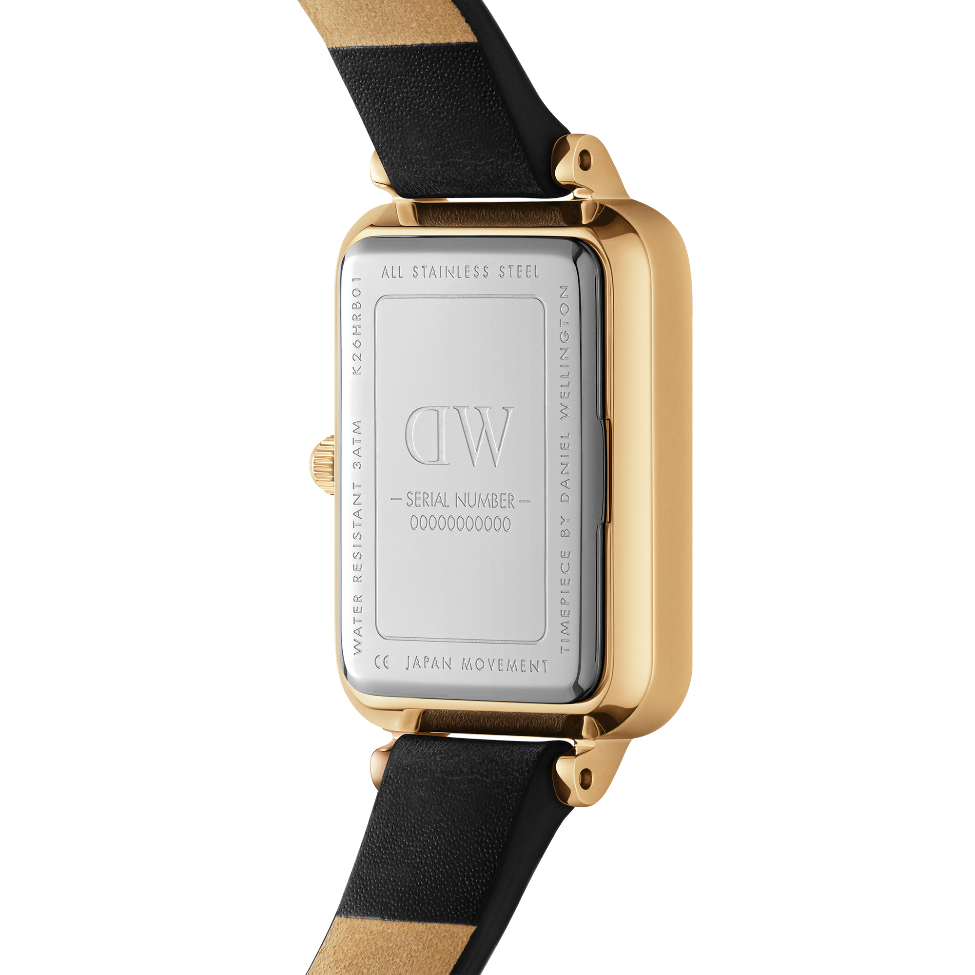 Daniel Wellington Quadro Roman Numerals 20x26 Sheffield G White Watch