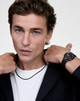Daniel Wellington Tide Mesh Necklace Black 1.8