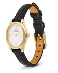 Daniel Wellington Ophelia Mini Black Lizard White Guilloché Gold