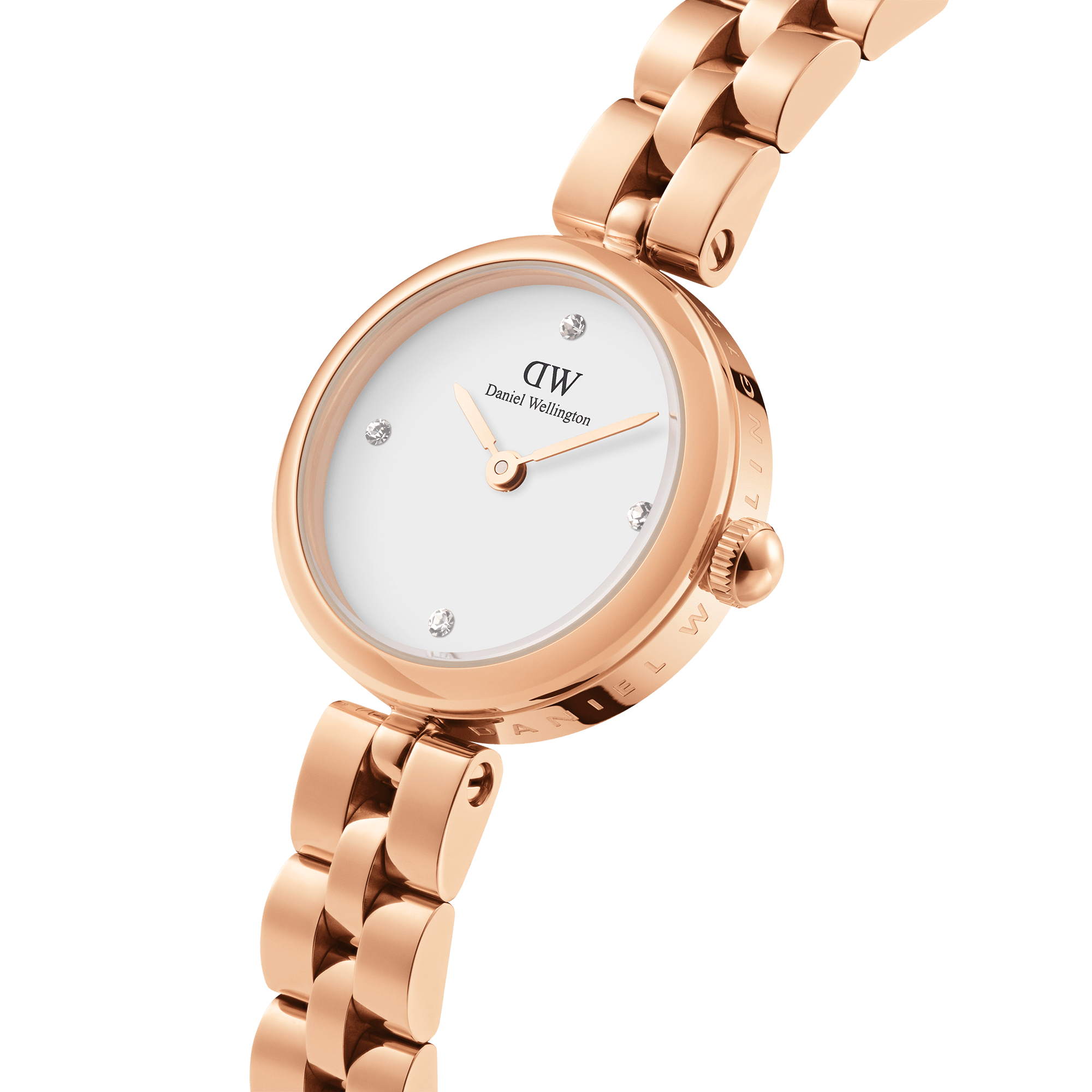 Daniel Wellington Elan Jewellery Watch 22 RG White Watch