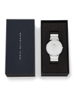 Daniel Wellington Classic Piano Link Silver Unitone Watch
