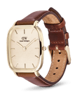 Daniel Wellington Marlon St Mawes Gold Linen Watch
