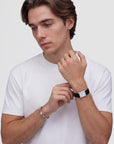 Daniel Wellington Line Cuff Brushed Silver