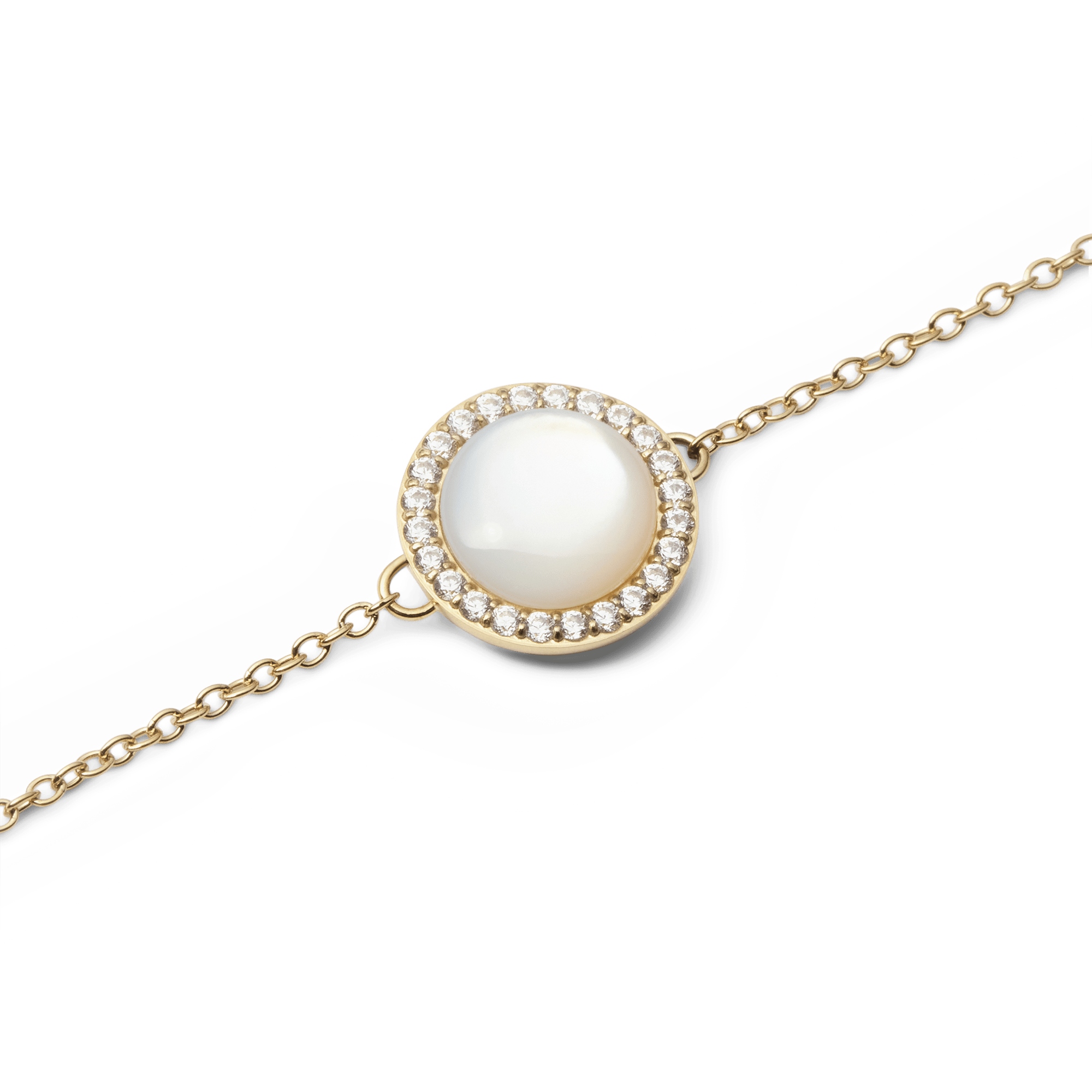 Daniel Wellington Audrey Bracelet Mother of Pearl Gold