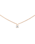 Daniel Wellington Mirelle Solitaire Necklace Rose Gold