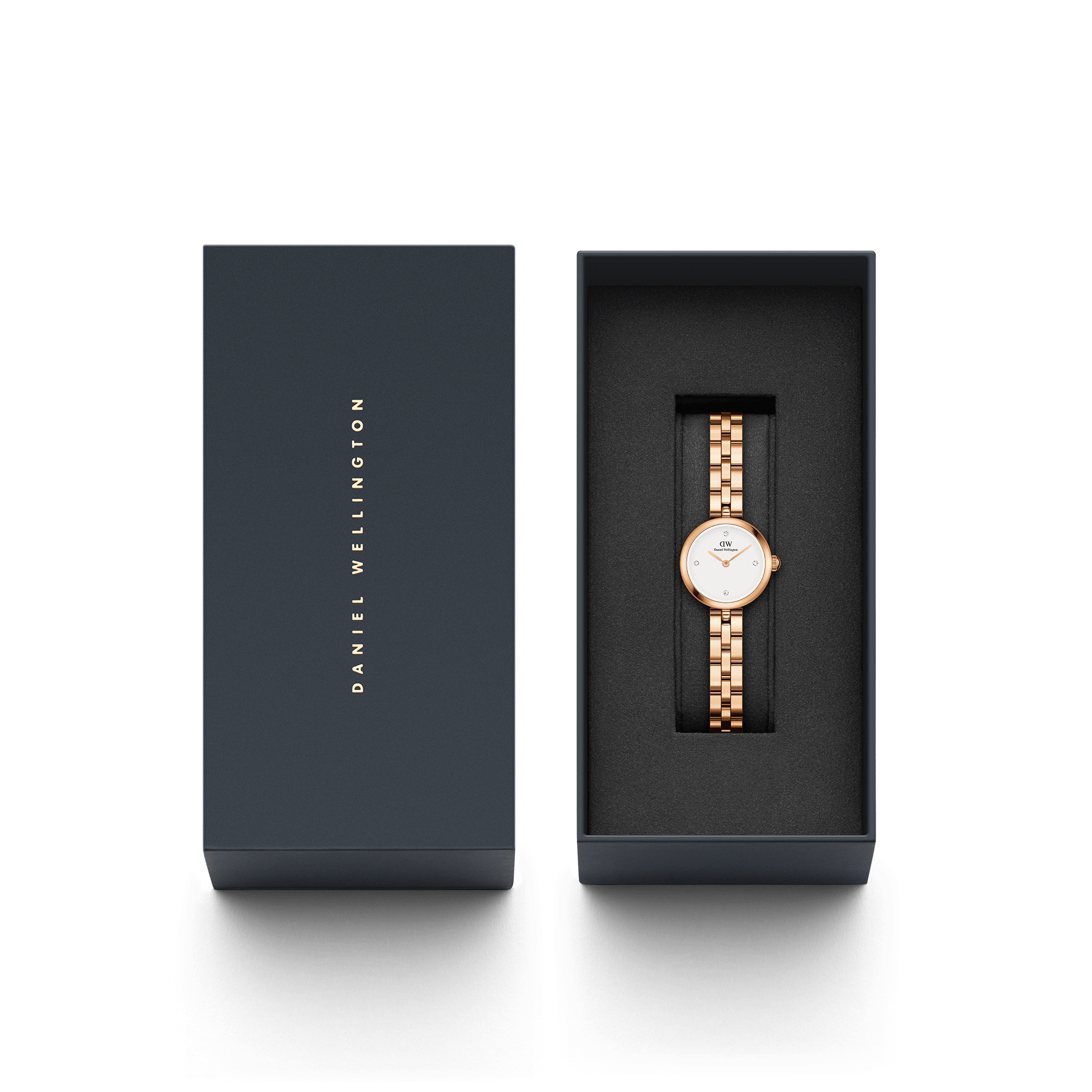 Daniel Wellington Elan Jewellery Watch 22 RG White Watch