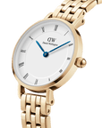 Daniel Wellington Petite Roman Numerals 28 5-Link G White Watch