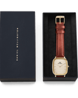 Daniel Wellington Marlon St Mawes Gold Linen Watch