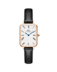 Daniel Wellington Quadro Roman Numerals 20x26 Sheffield RG White Watch