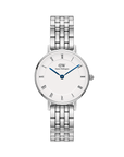 Daniel Wellington Petite Roman Numerals 28 5-Link S White Watch