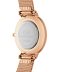 Daniel Wellington Petite Roman Numerals 28 Melrose RG White Watch