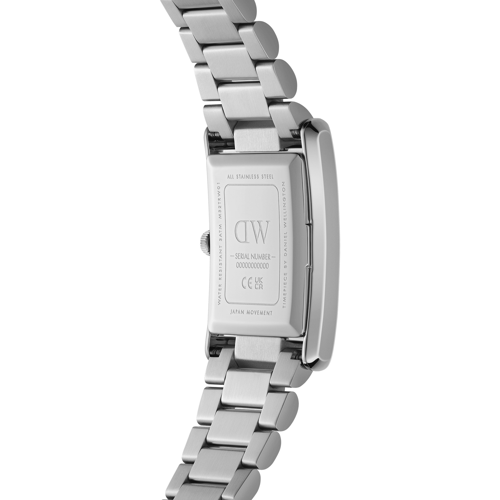 Daniel Wellington Bound 35x24 3-Link S White Watch