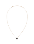 Daniel Wellington Audrey Necklace Black Agathe Rose Gold