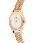 Daniel Wellington Ophelia Mini Mesh White Rose Gold