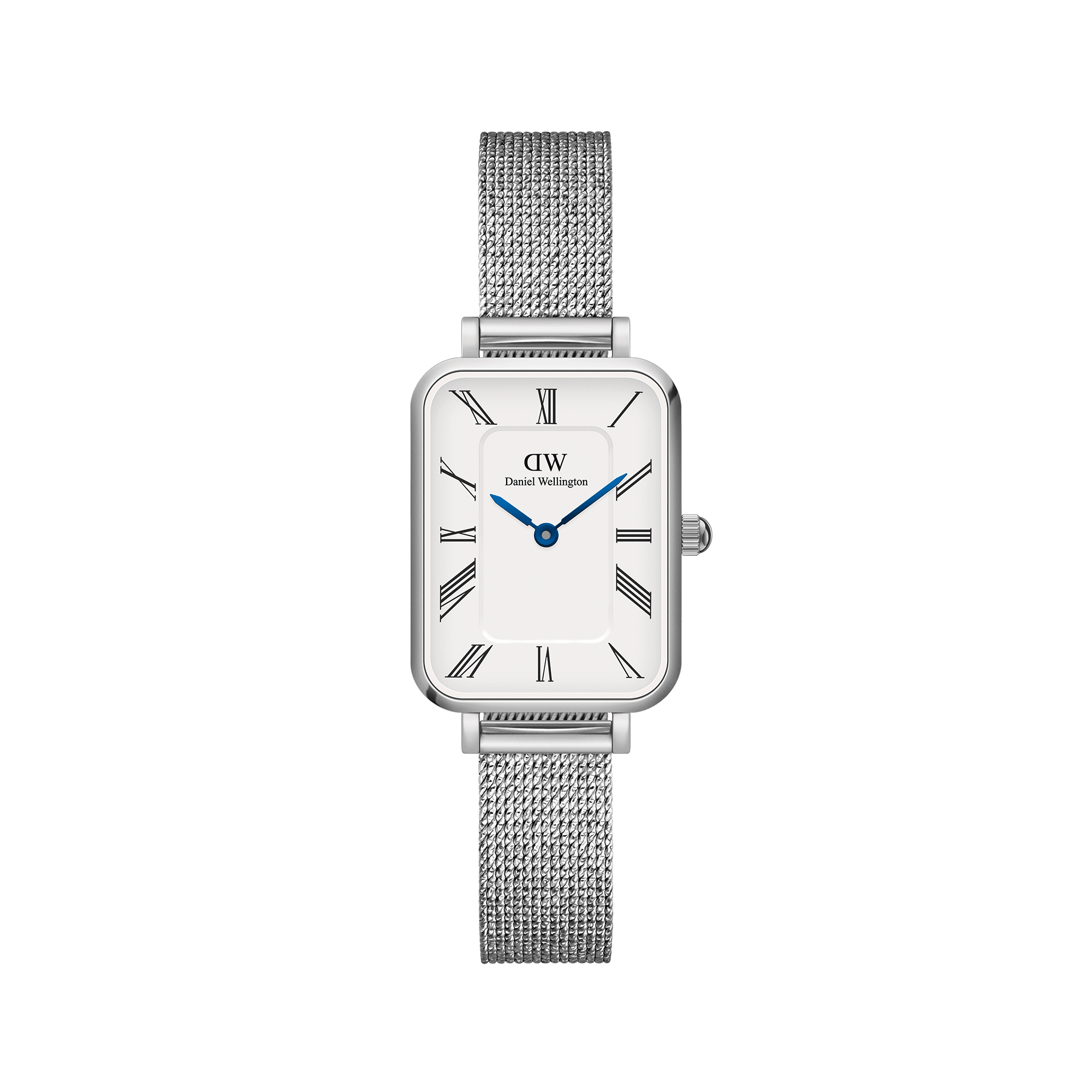 Daniel Wellington Quadro Roman Numerals 20x26 Sterling S White Watch