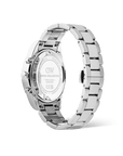 Iconic Tachymeter 3-Link Black Silver