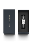 Daniel Wellington Quadro Roman Numerals 20x26 5-Link S White Watch