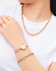 Daniel Wellington Elan Jewellery Watch 22 RG Unitone Watch