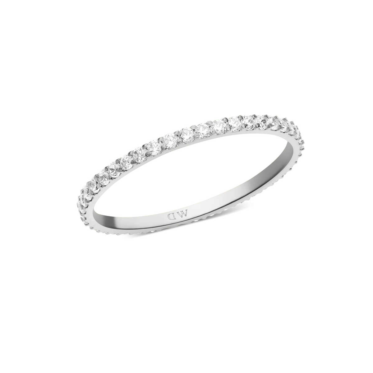 Mirelle Eternity Ring Silver 1.4 mm