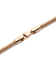 Daniel Wellington Tide Mesh Necklace Rose Gold 2.8