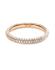 Daniel Wellington Pave Ring Rose Gold 3 mm